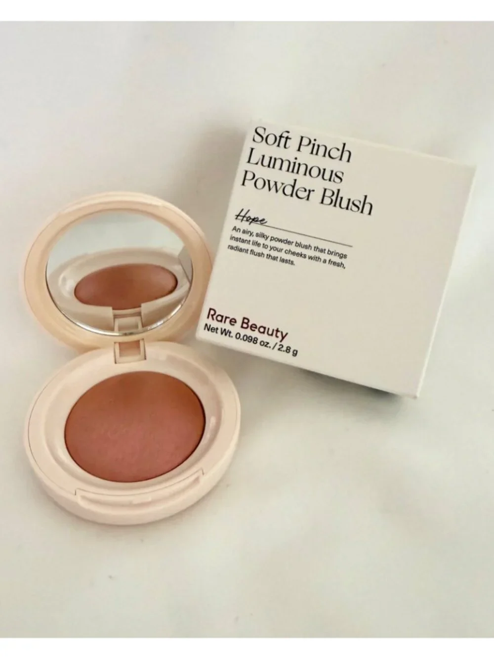 Rare Beauty Soft Pinch Luminous Powder Blush Hope Full Size 2.8g Soft Girl